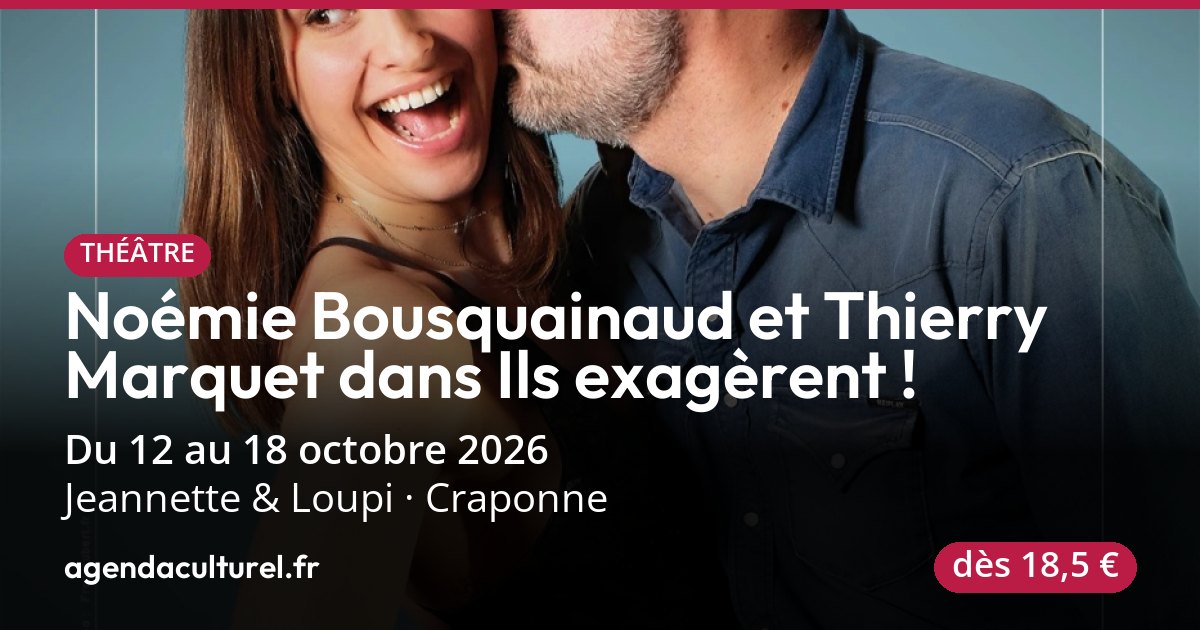 Ils exagèrent ! à Craponne jusqu'au 18 oct. 2026, one man show