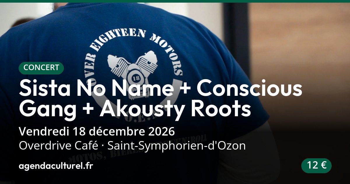Sista No Name à Saint-Symphorien-d'Ozon le 18 déc. 2026