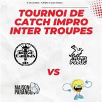 Tournoi de catch impro intertroupe de Lyon