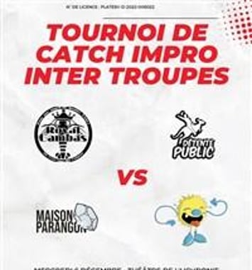 Tournoi de catch impro intertroupe de Lyon