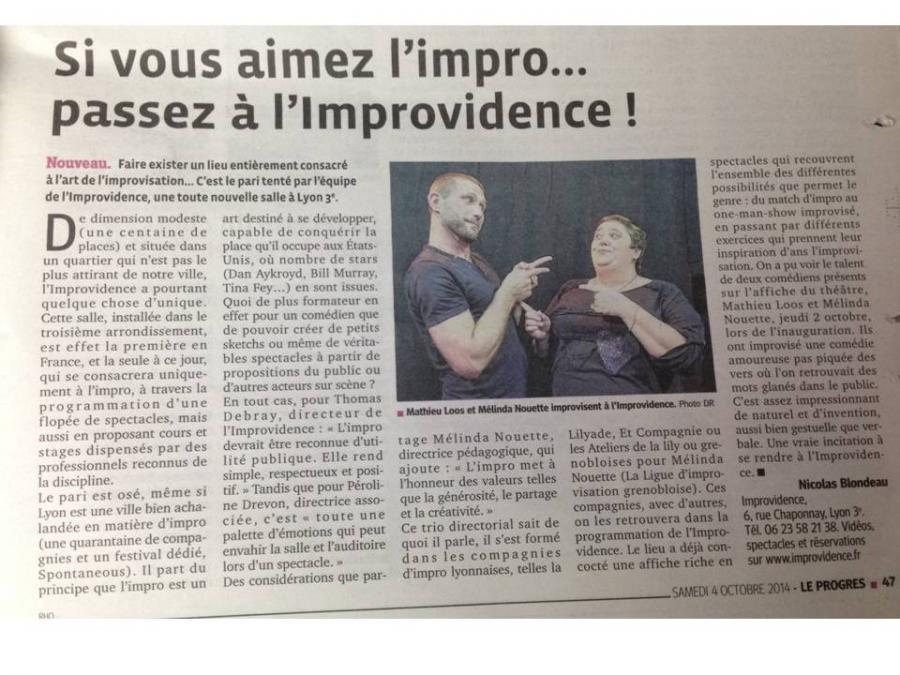 Improvidence 1