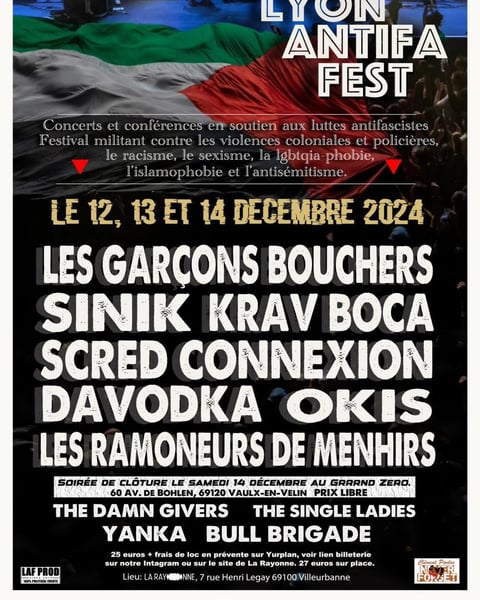 Lyon Antifa Fest