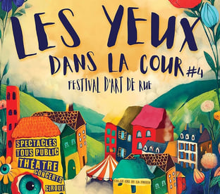 Les yeux dans la cour