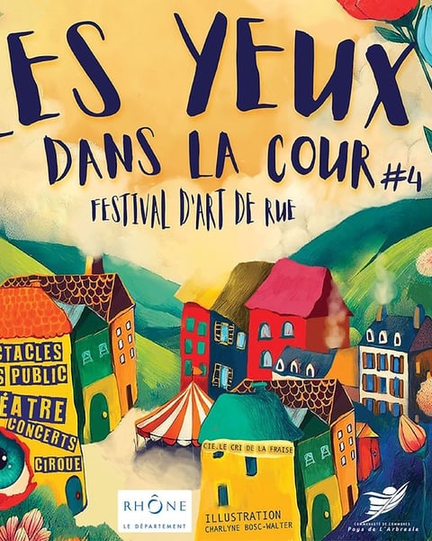 Les yeux dans la cour