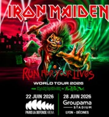 Iron Maiden, Run For Your Lives World Tour 2026