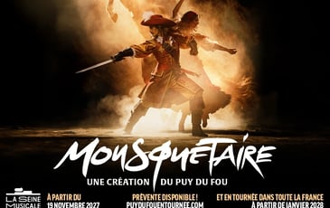 Mousquetaire: une création du Puy du Fou