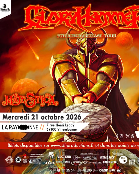 Gloryhammer, Majestica and Arion