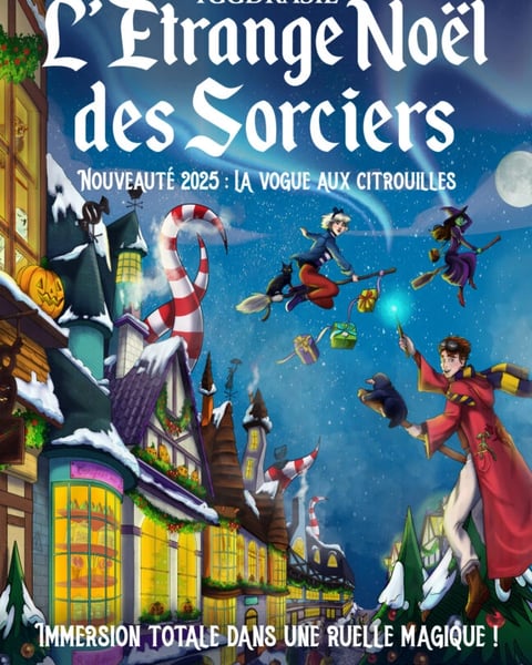L'étrange Noël des Sorciers 2026 affiche