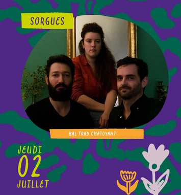 Bal folk (ouverture) : Sorgues, Cocanha et Fleuves