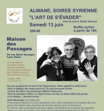 Soirée syrienne "L'ART DE S'EVADER"