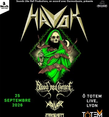 Havok, Blood Red Throne, Xonor, Eradikated