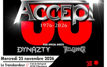 Accept, Dynazty, Tailgunner