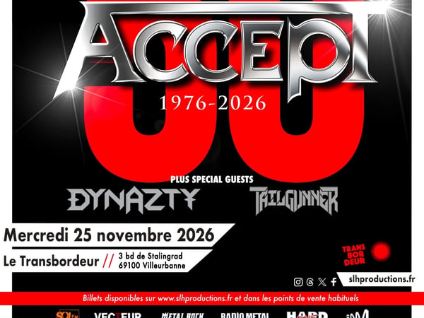 Accept, Dynazty, Tailgunner