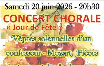 Concert de la Chorale "Jour de Fête"