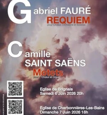 Requiem de Fauré et Motets de Saint-Saëns