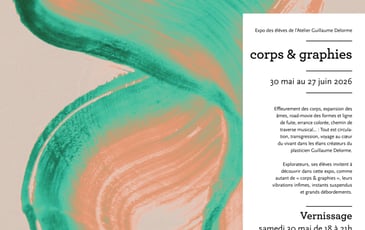 Expo de l'Atelier Guillaume Delorme
