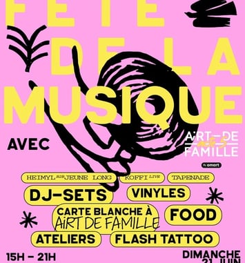 AiRT DE FAMILLE fête la musique !