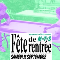 Fête de rentrée de La Machinerie