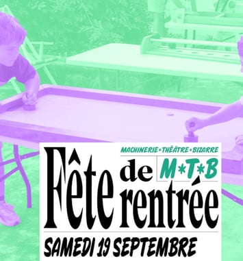 Fête de rentrée de La Machinerie