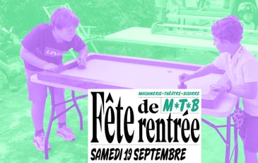 Fête de rentrée de La Machinerie