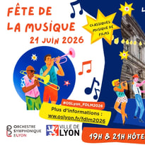 Fête de la Musique avec l’Orchestre Symphonique de Lyon à l’Hôtel de Ville