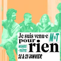 Je suis venu·e pour rien