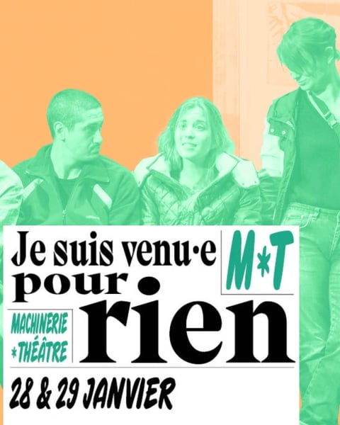 Je suis venu·e pour rien