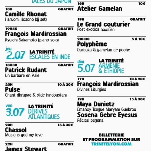 Programme du festival Superspectives 2026