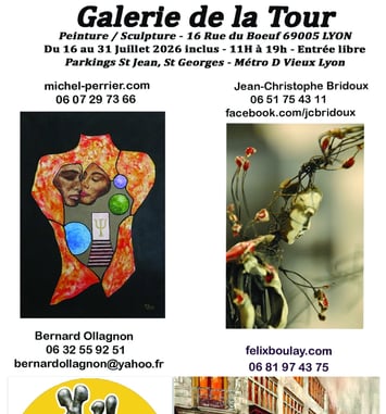 Exposition artistique de 2 Peintres et 2 Sculpteurs