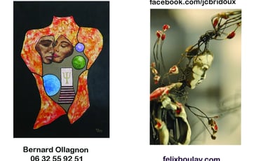 Exposition artistique de 2 Peintres et 2 Sculpteurs
