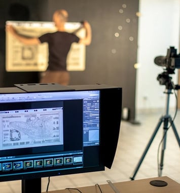 Découverte de l'atelier de photographie des Archives de Lyon