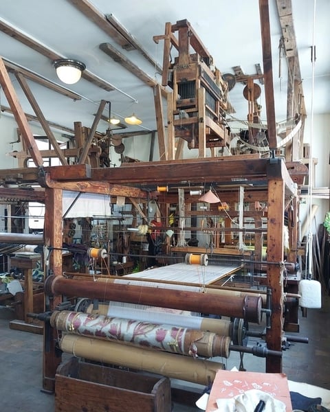 Visite atelier de soierie lyonnaise
