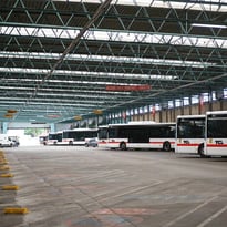 TCL, Dépôt de bus des Pins : au cœur de l'électrification du réseau de bus