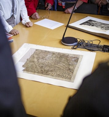 Présentation de documents d'archives