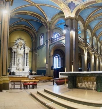 Visite guidée de l'église de Saint Francois de Sales