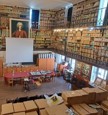 Visite de la bibliothèque de la Société Linnéenne de Lyon