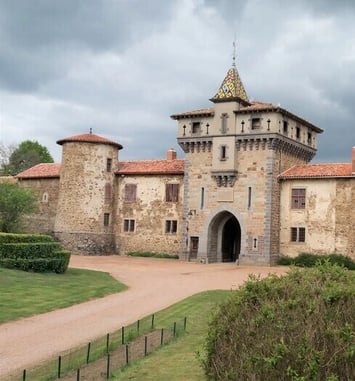 Visite du château de Saconay