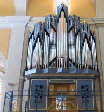 Visite de l'orgue de Saint-Genis-Laval