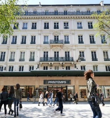 Visite guidée du Printemps Lyon