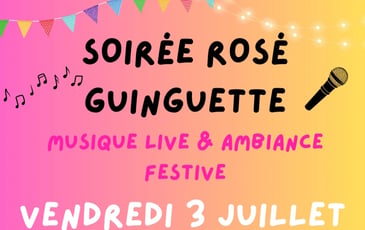 Soirée rétro et guinguette en plein air