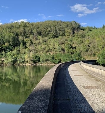 Visite du Barrage de Joux