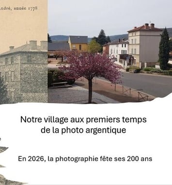 Notre village aux premiers temps de la photo argentique (de 1860 à 1930)