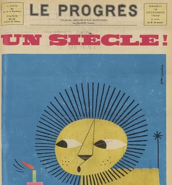 Un titre emblématique de la presse quotidienne lyonnaise : le Progrès de Lyon