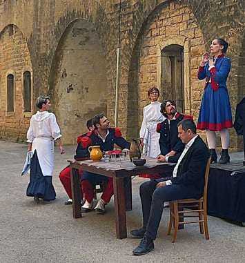 Spectacle déambulatoire "D'Artagnan 1886", inspiré de l'Histoire des Forts du système Séré de Rivière
