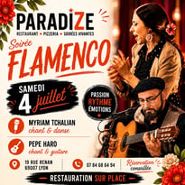Soirée Flamenco au Paradize — Dîner Concert Danse