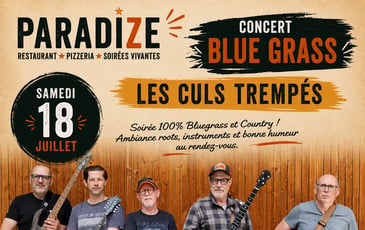 Dîner concert folk blue grass