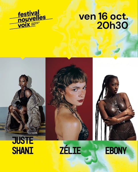 Ebony, Zélie, Juste Shani
