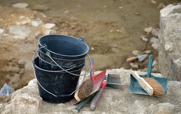 Les chantiers de fouille du site archéologique