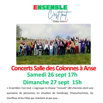 Ensemble c'est tout — Concerts Salle des Colonnes