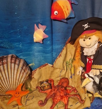 Le trésor du Kraken Spectacle de Marionnettes jeune public